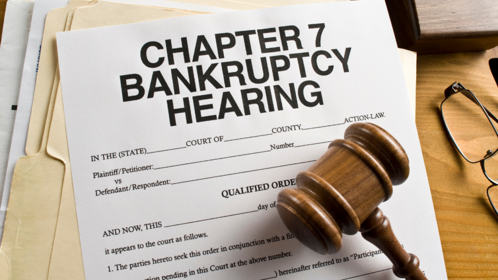 Documents to file chapter 7 bankruptcy.